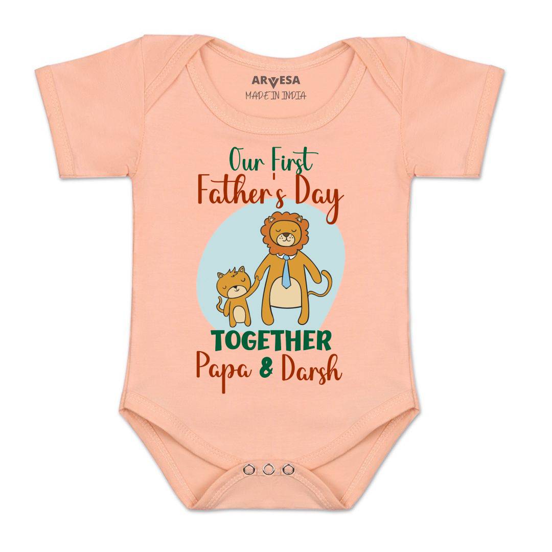 Arvesa Happy Father Days Baby Boy & Girl Dress