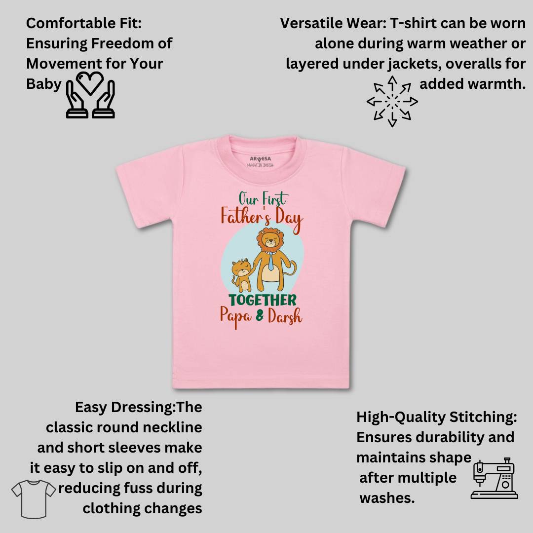 Arvesa Happy Father Days Baby Boy & Girl Dress