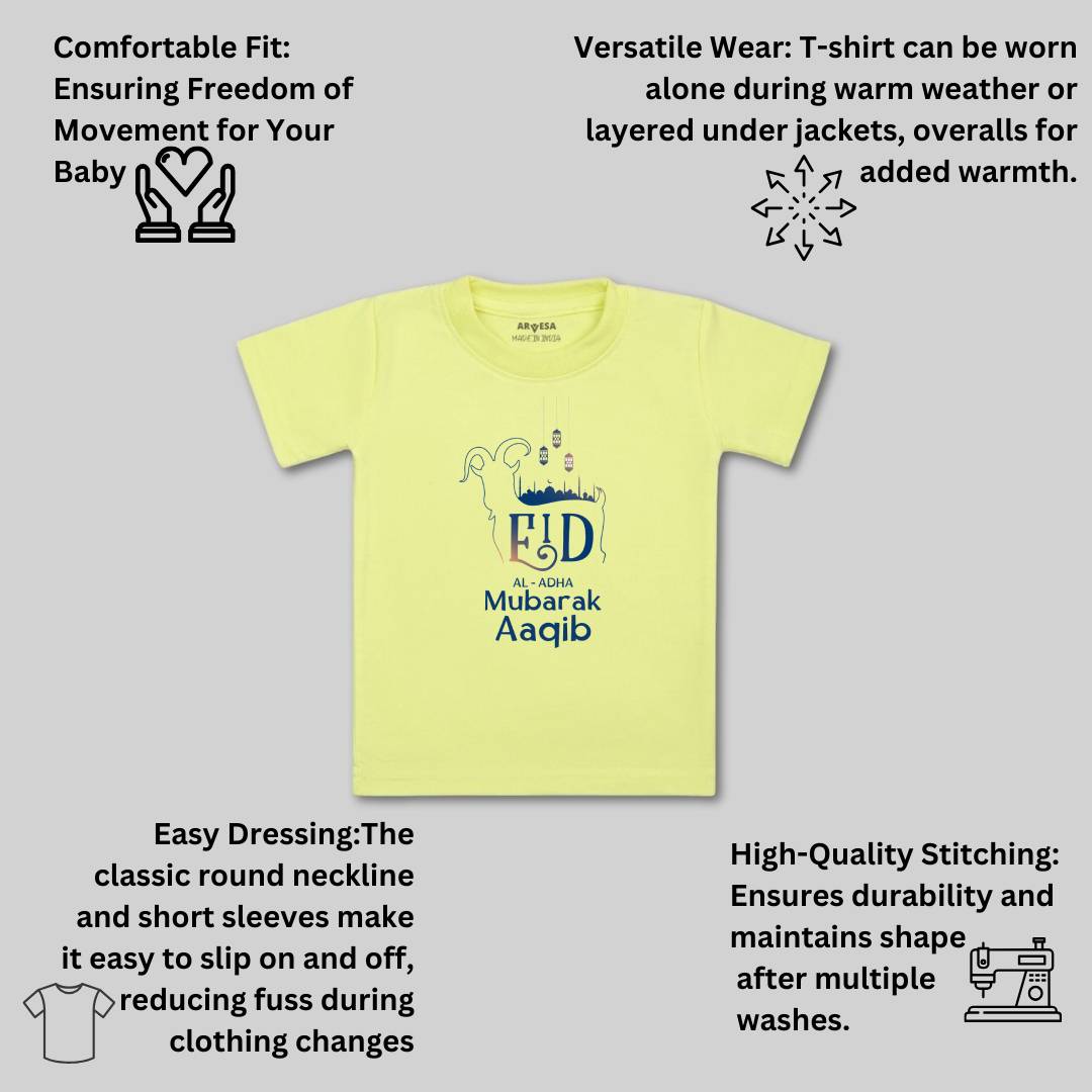 Arvesa Eid Al Adha Mubarak Baby Boy & Girl Dress