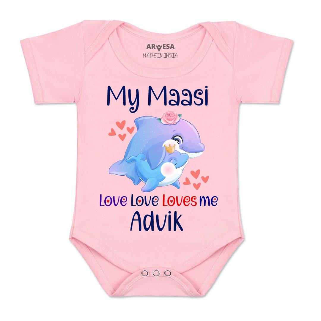 Arvesa My Maasi Love Me Baby Boy & Girl Dress