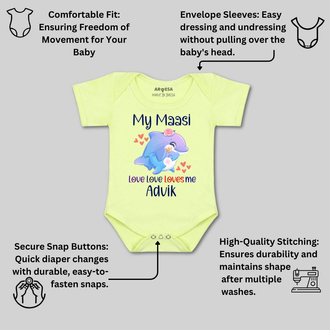 Arvesa My Maasi Love Me Baby Boy & Girl Dress