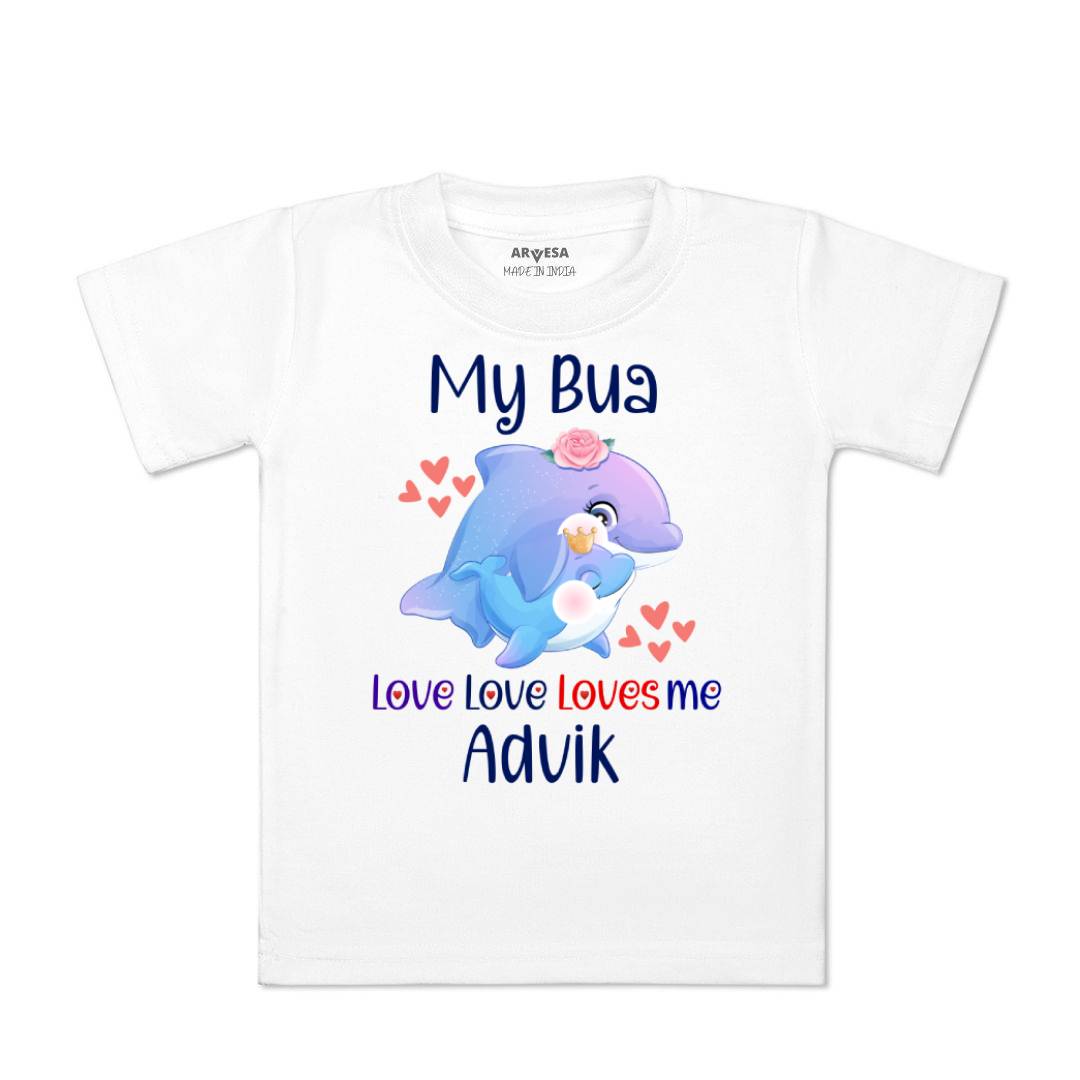 Arvesa My Bua Love Me Baby Boy & Girl Dress