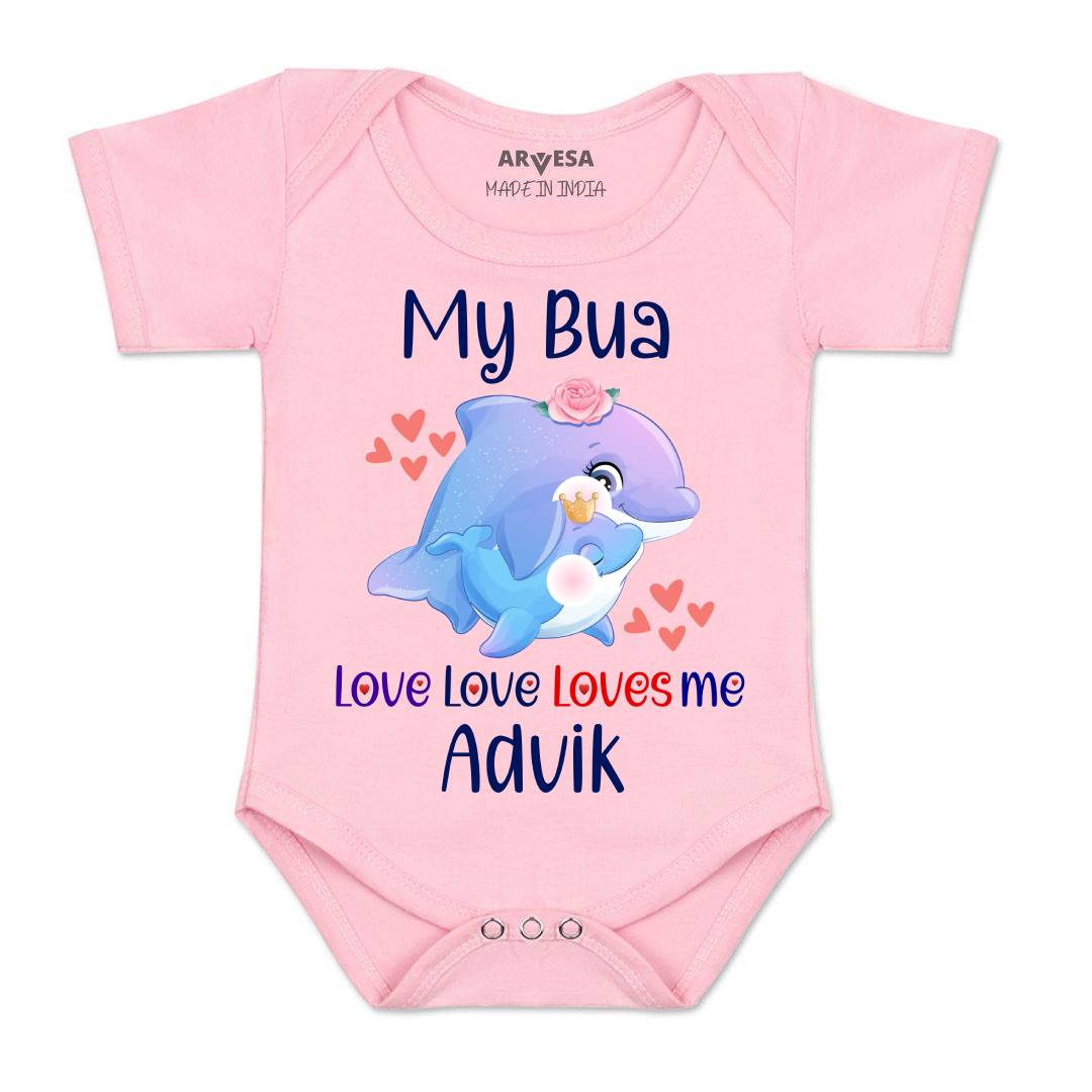 Arvesa My Bua Love Me Baby Boy & Girl Dress