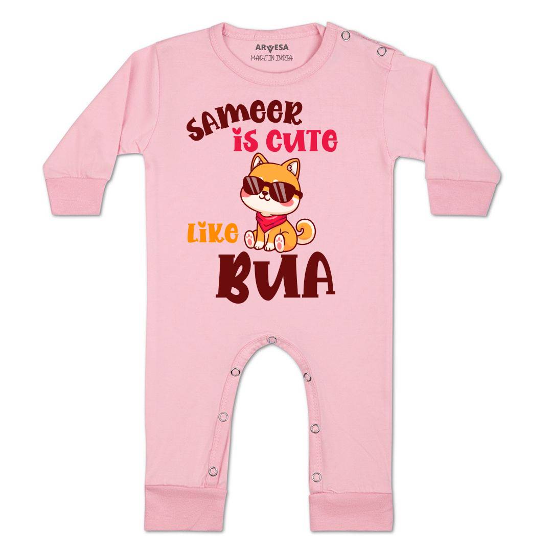 Arvesa Cute Like My Bua Baby Boy & Girl Dress
