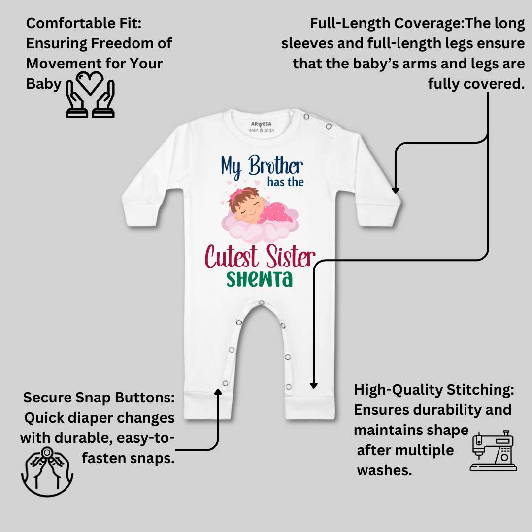 Arvesa Cutest Sister Baby Boy & Girl Dress