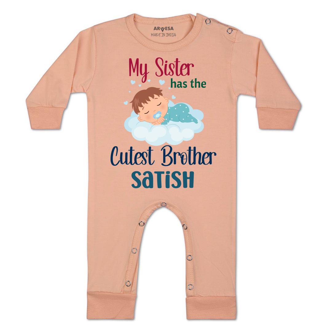 Arvesa Cutest Brother Baby Boy & Girl Dress