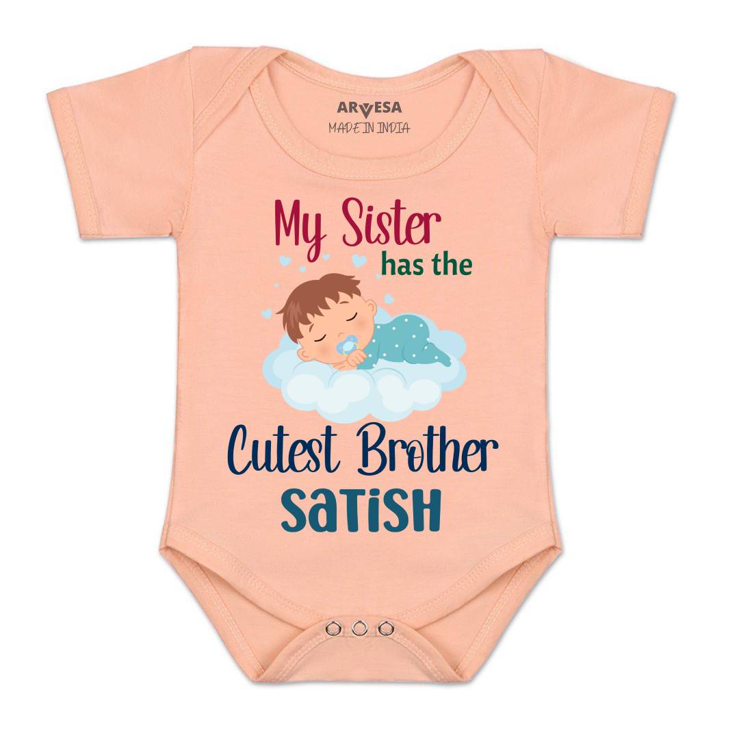 Arvesa Cutest Brother Baby Boy & Girl Dress