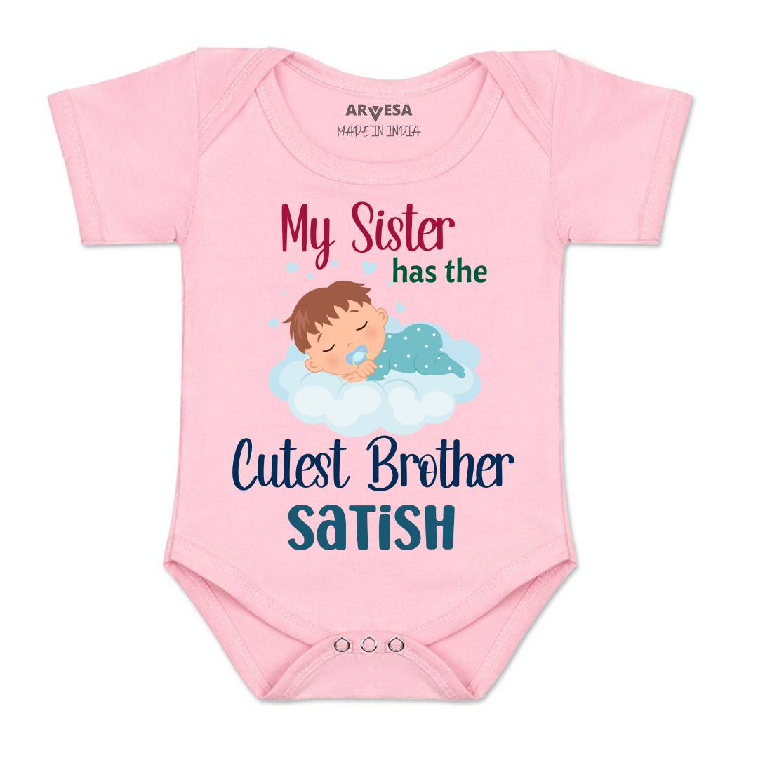Arvesa Cutest Brother Baby Boy & Girl Dress