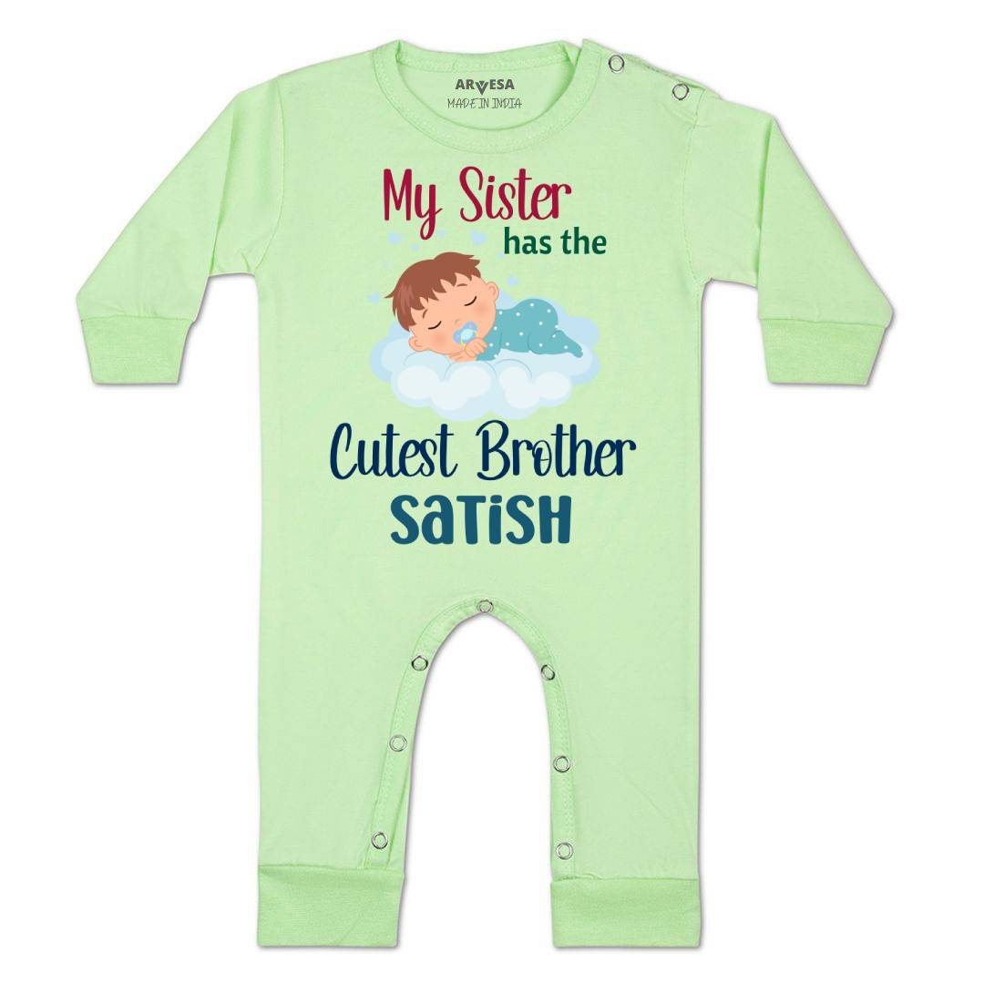 Arvesa Cutest Brother Baby Boy & Girl Dress