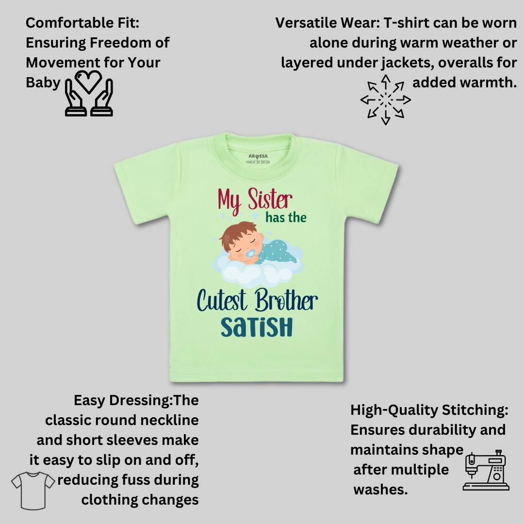 Arvesa Cutest Brother Baby Boy & Girl Dress