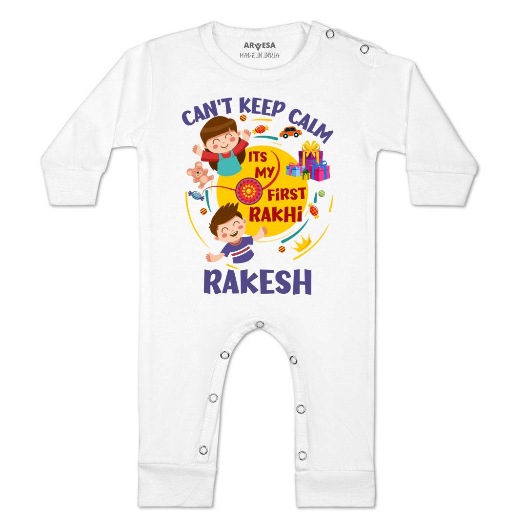 Arvesa My First Rakhi Baby Boy & Girl Dress