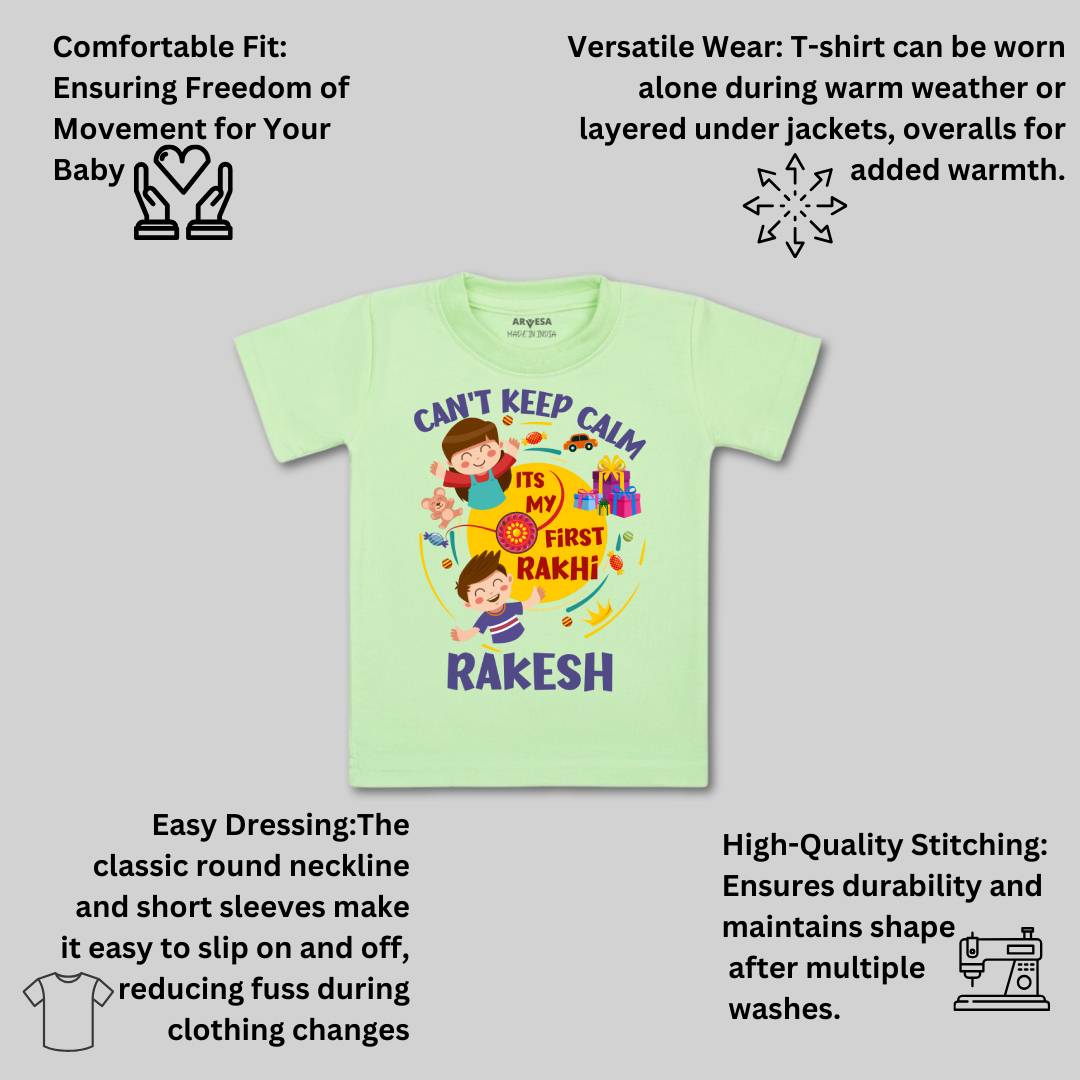 Arvesa My First Rakhi Baby Boy & Girl Dress