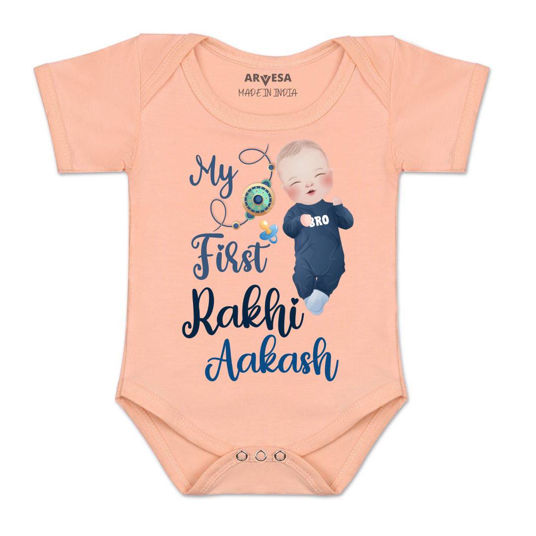 Arvesa My First Rakhi Baby Boy & Girl Dress