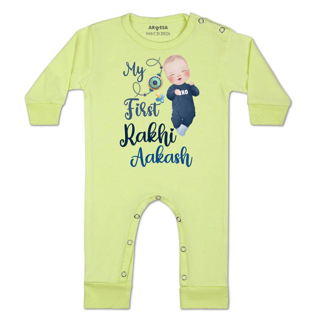 Arvesa My First Rakhi Baby Boy & Girl Dress
