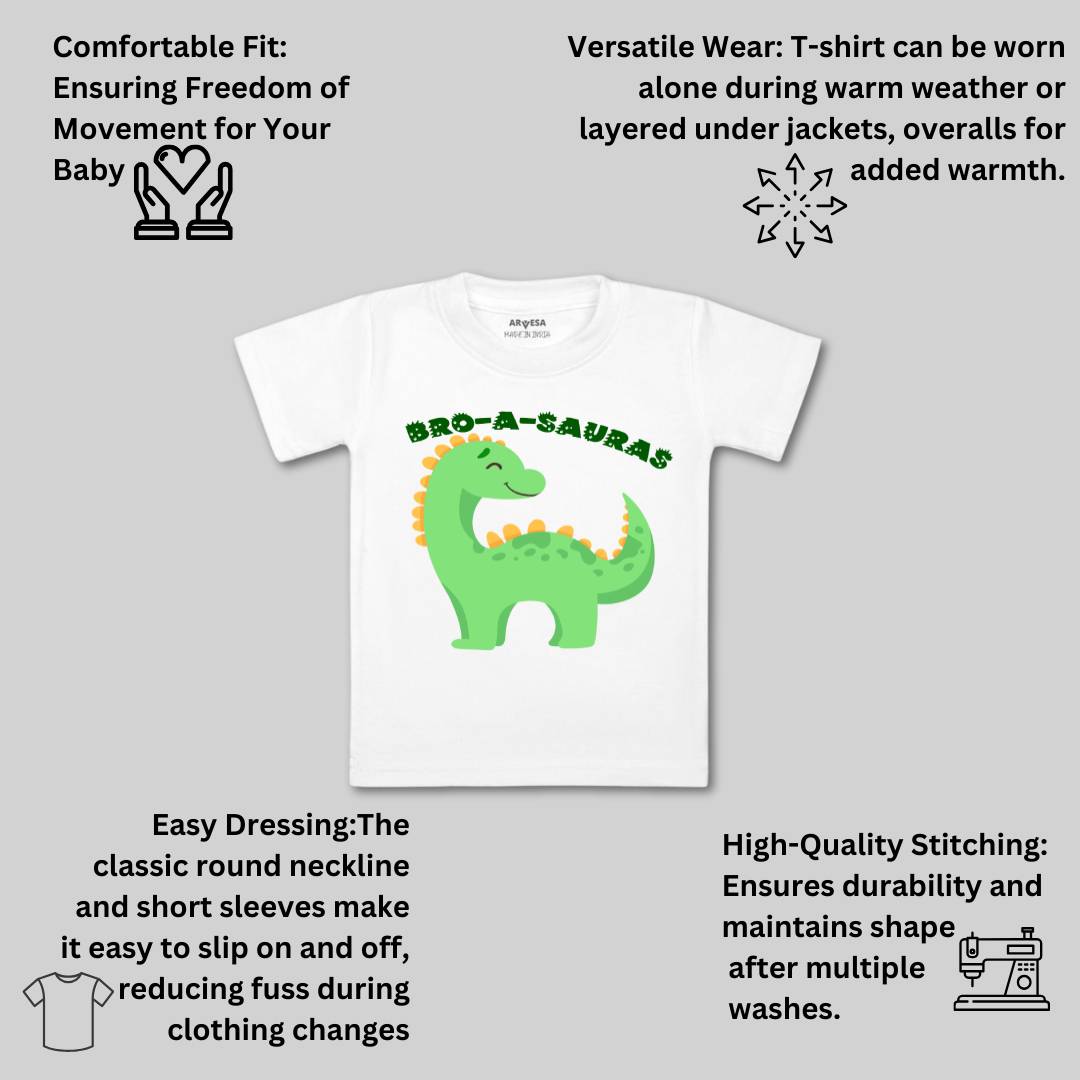 Arvesa Bro A Sauras Design-990 White 0-3 Months Jumpsuit for Baby Boy & Girl dress .