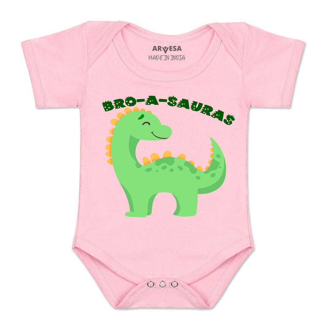 Arvesa Bro A Sauras Design-990 White 0-3 Months Jumpsuit for Baby Boy & Girl dress .