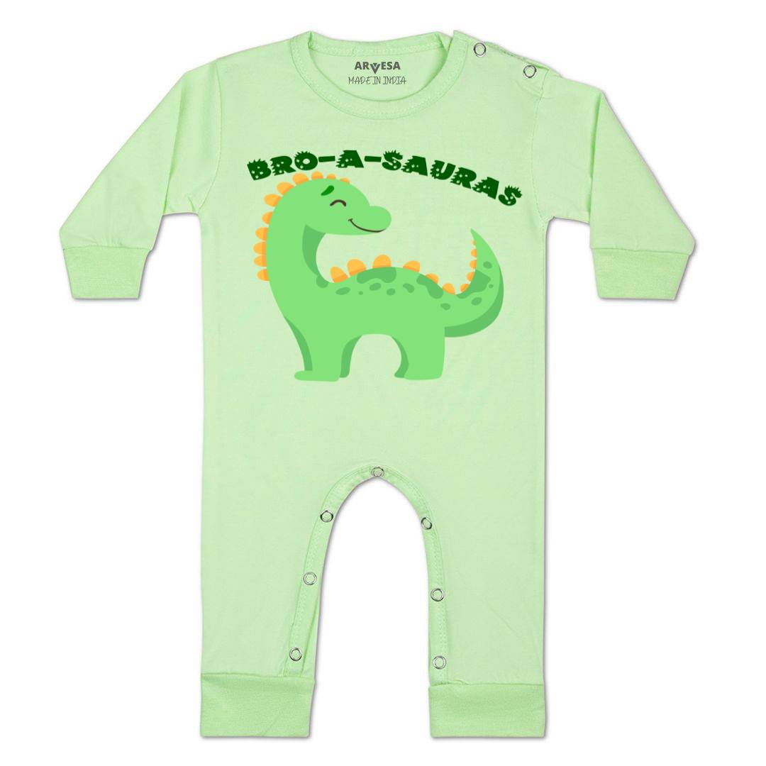 Arvesa Bro A Sauras Design-990 White 0-3 Months Jumpsuit for Baby Boy & Girl dress .