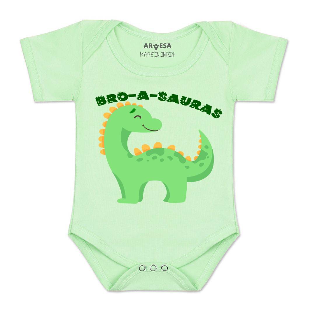 Arvesa Bro A Sauras Design-990 White 0-3 Months Jumpsuit for Baby Boy & Girl dress .