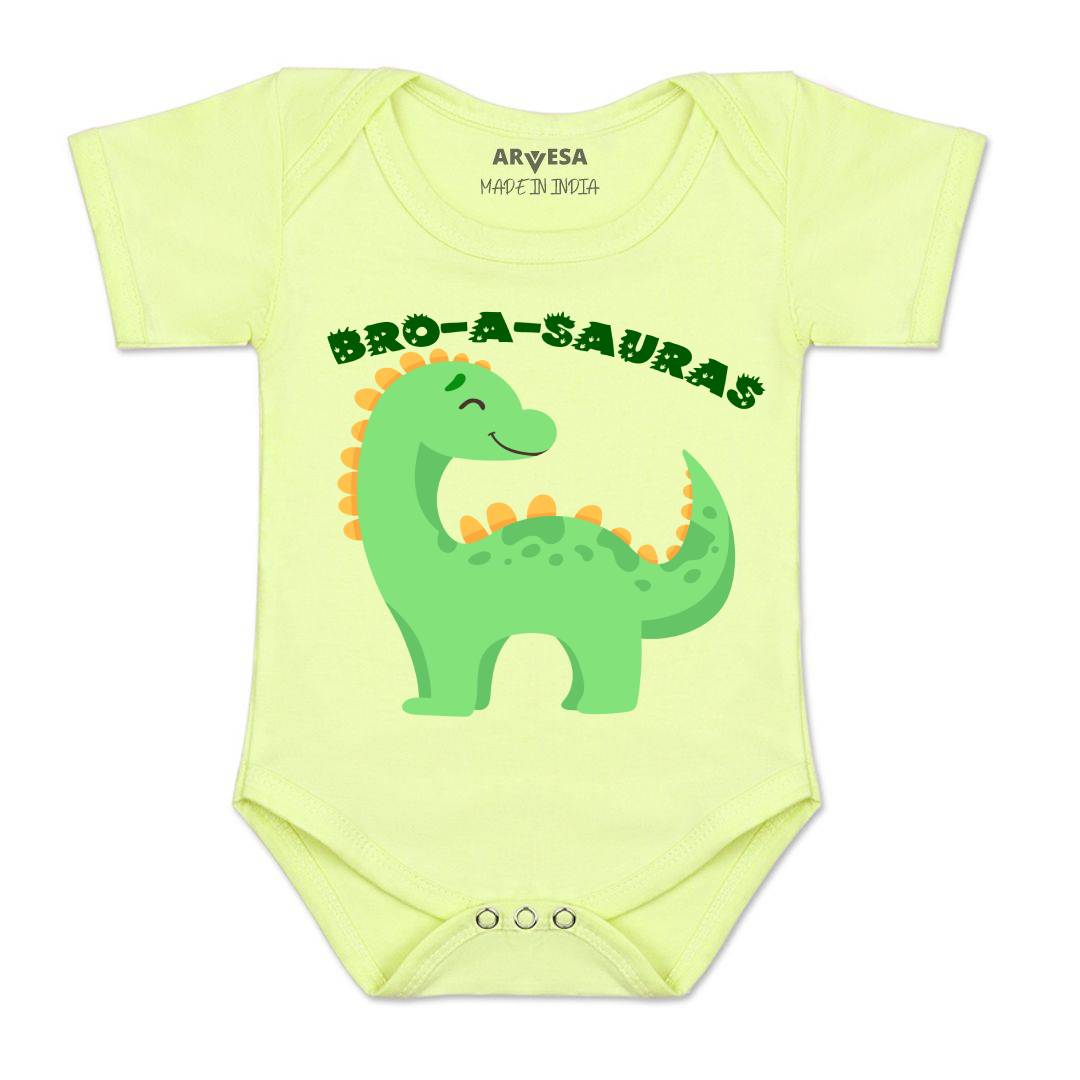 Arvesa Bro A Sauras Design-990 White 0-3 Months Jumpsuit for Baby Boy & Girl dress .
