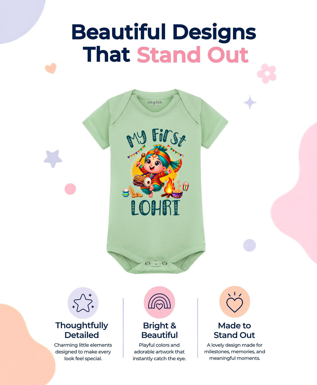 No | My First Lohri - Romper