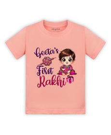 T-shirt featuring the same print