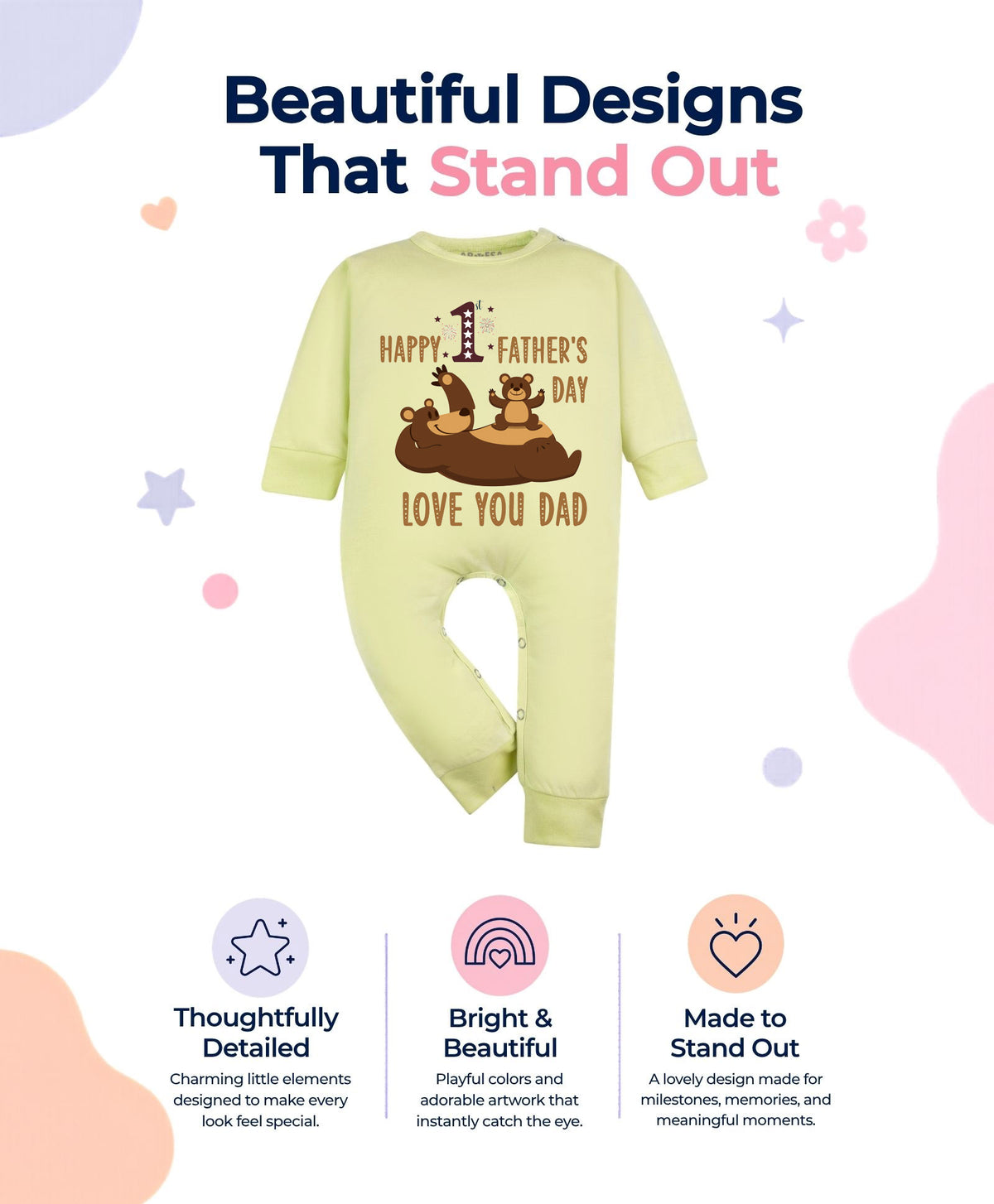 No | Happy Father Days - Jumpsuit