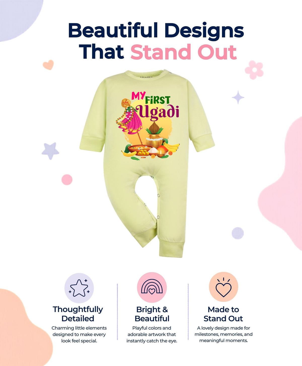 No | My First Ugadi - Jumpsuit