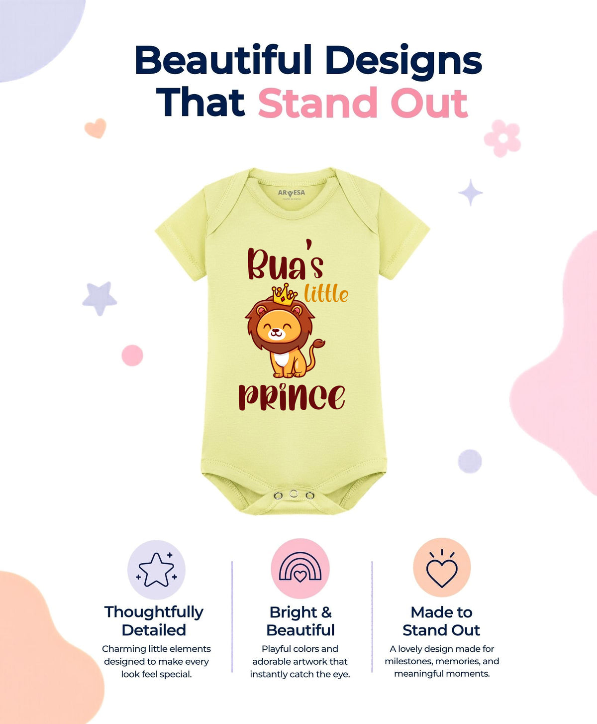 No | Bua Little Prince - Romper
