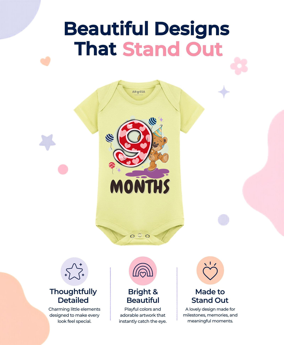 No | 9 Month - Romper