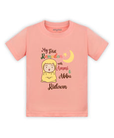 T-shirt featuring the same print