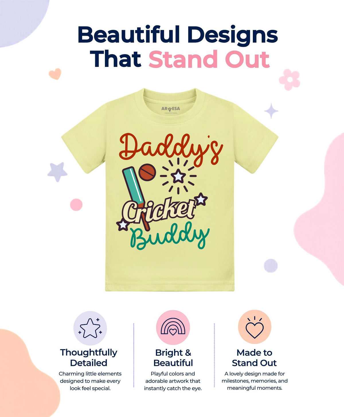 No | Daddy Cricket Buddy - T-shirt