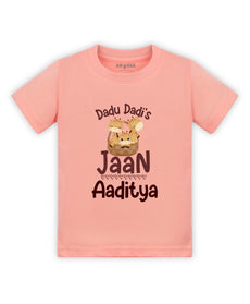 T-shirt featuring the same print
