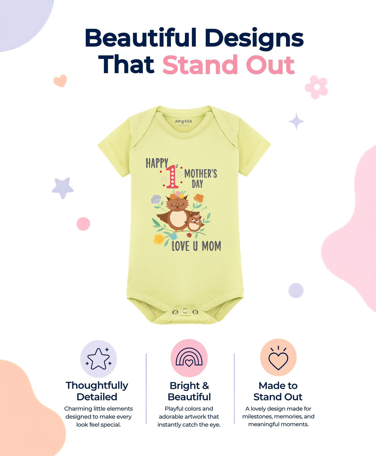 No | Happy Mother Days Mothers Day - Romper