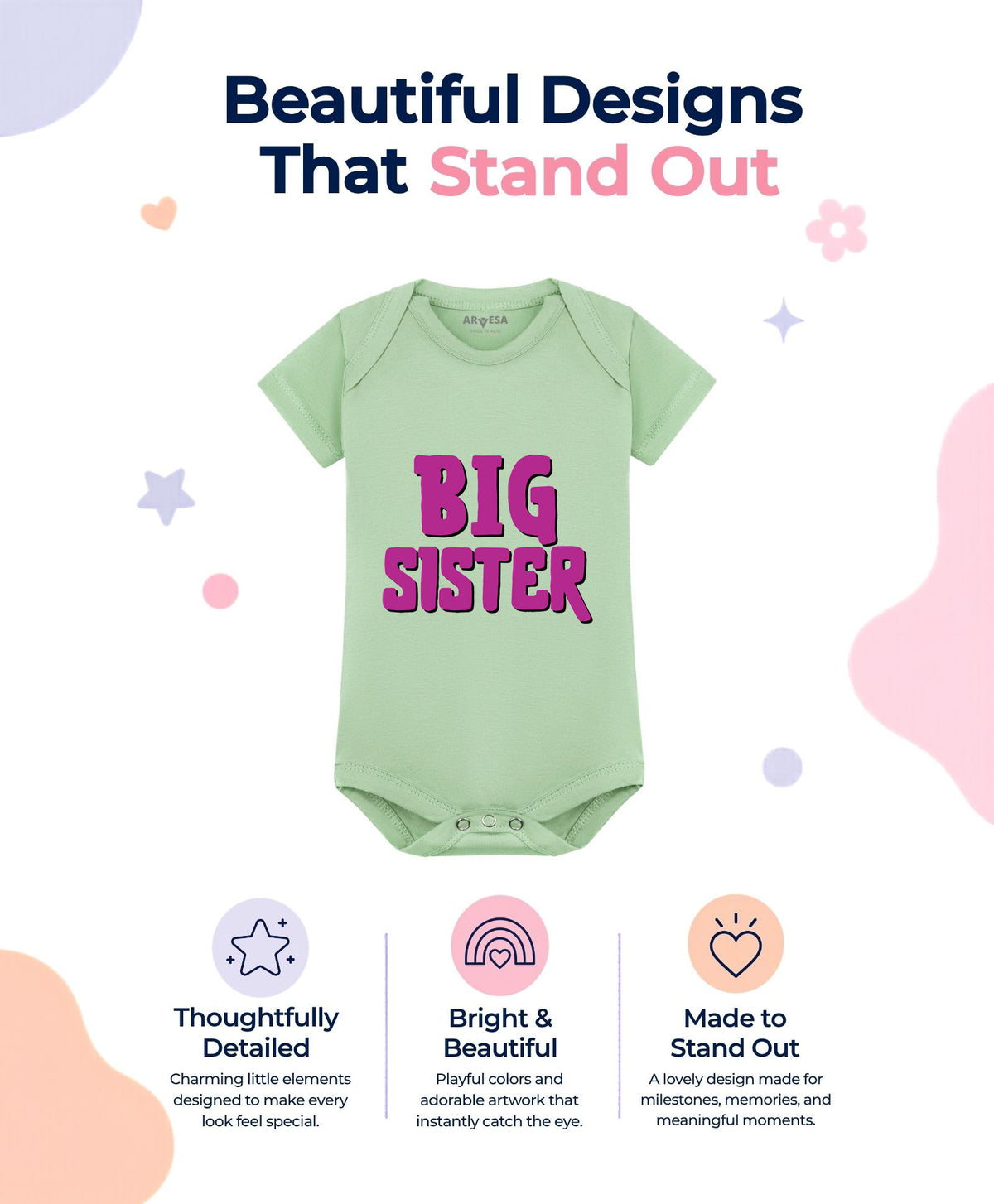No | Big Sister - Romper