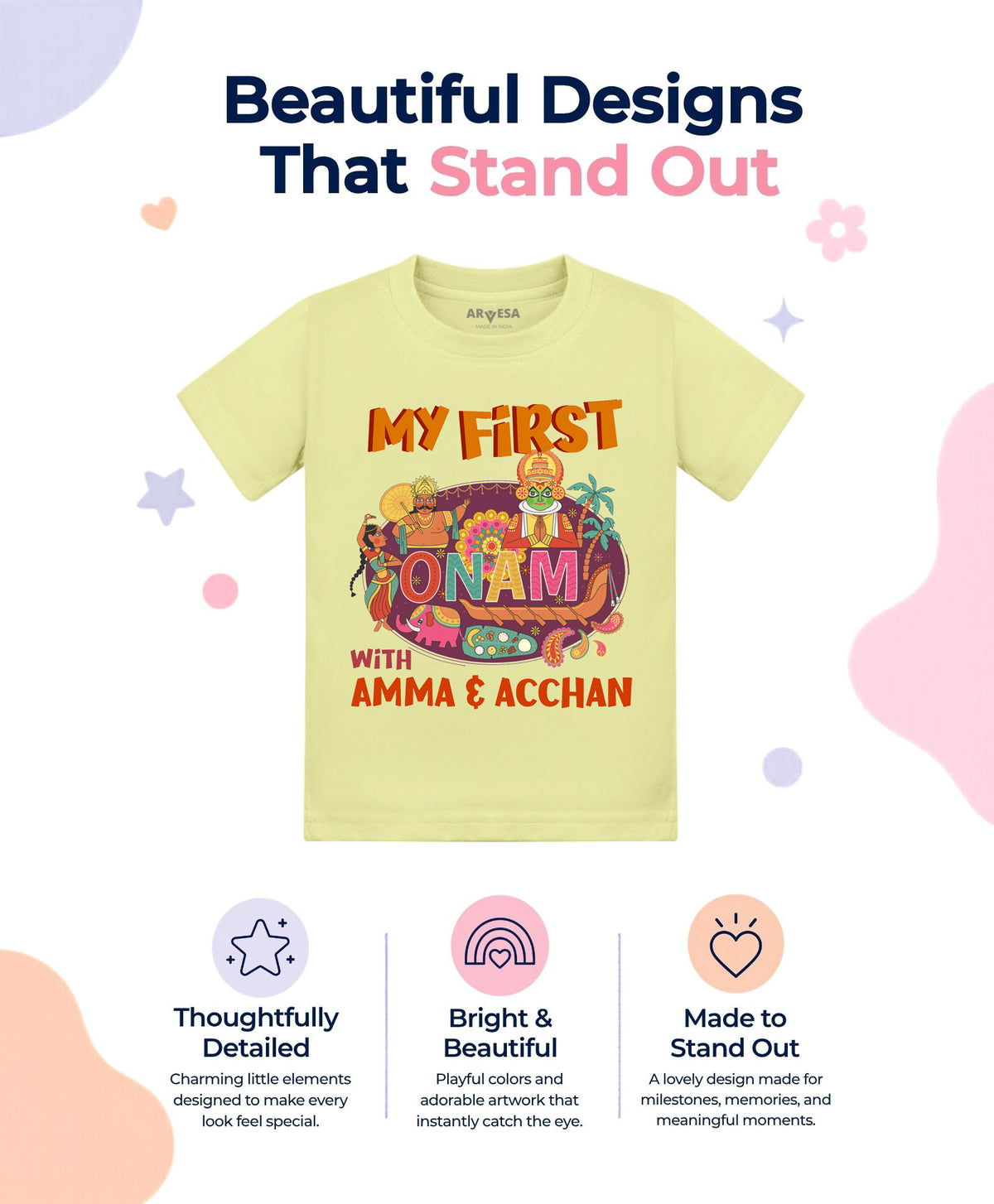 No | My First Onam - T-shirt