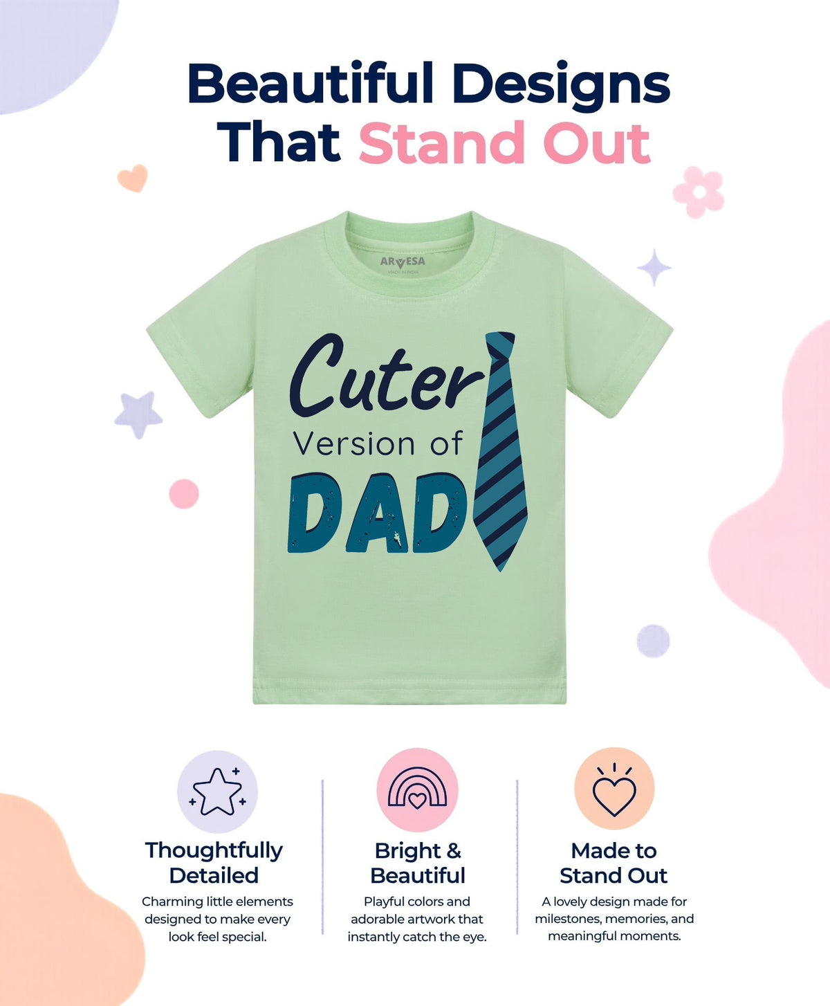 No | Cutest Version Of Dad - T-shirt