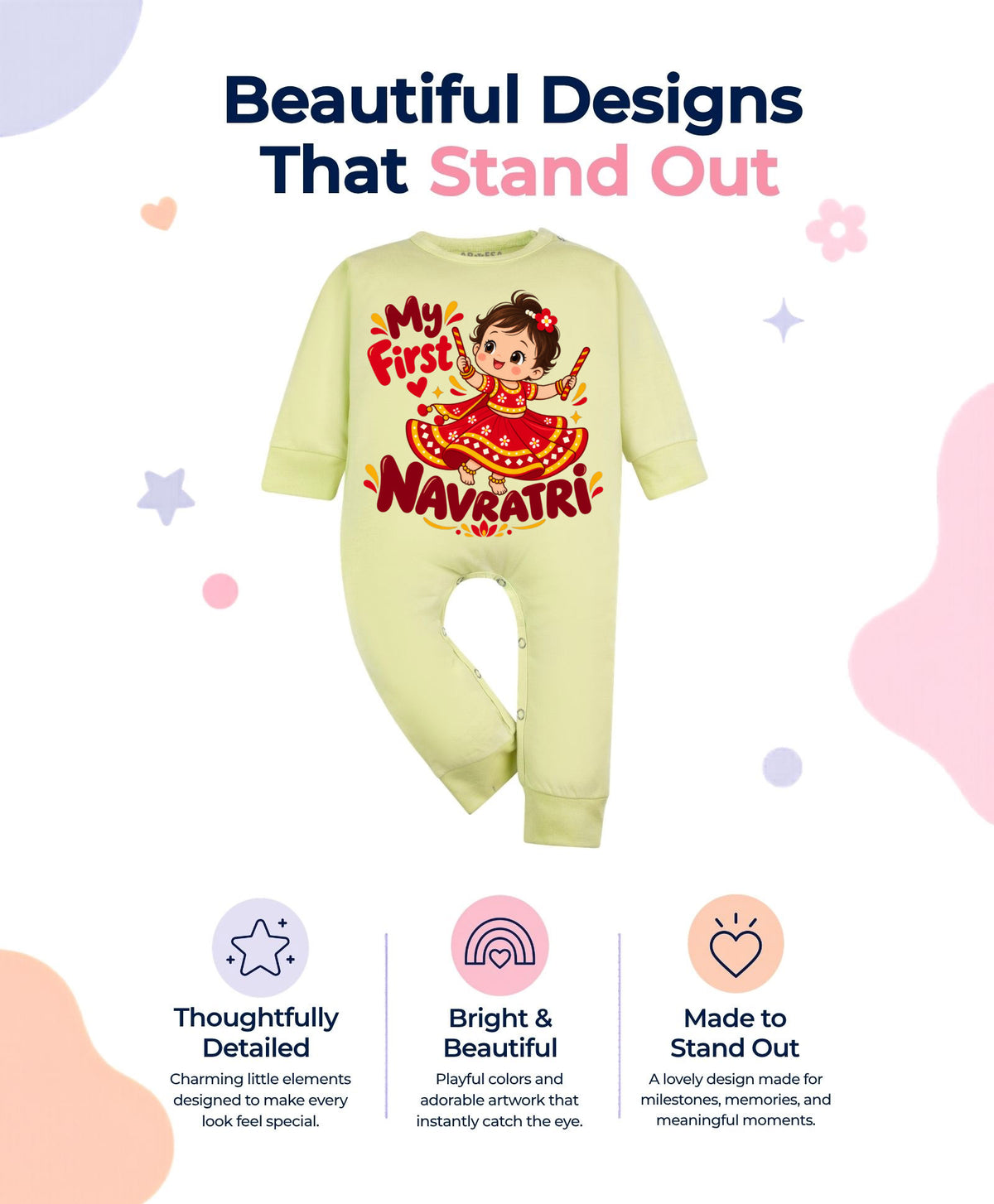 No | My First Navratri - Jumpsuit