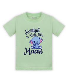 T-shirt featuring the same print