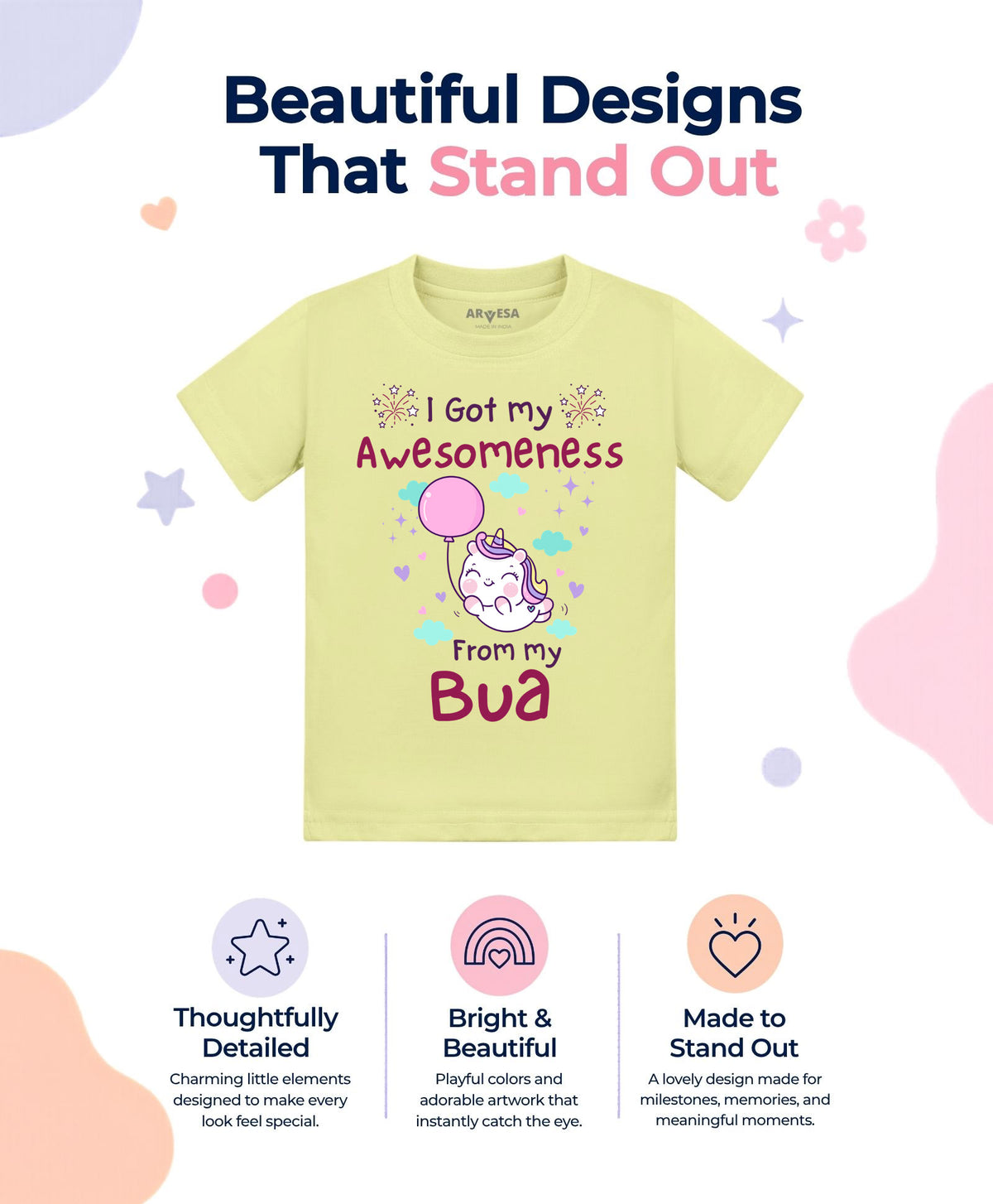 No | I Got Awesomeness From Bua - T-shirt