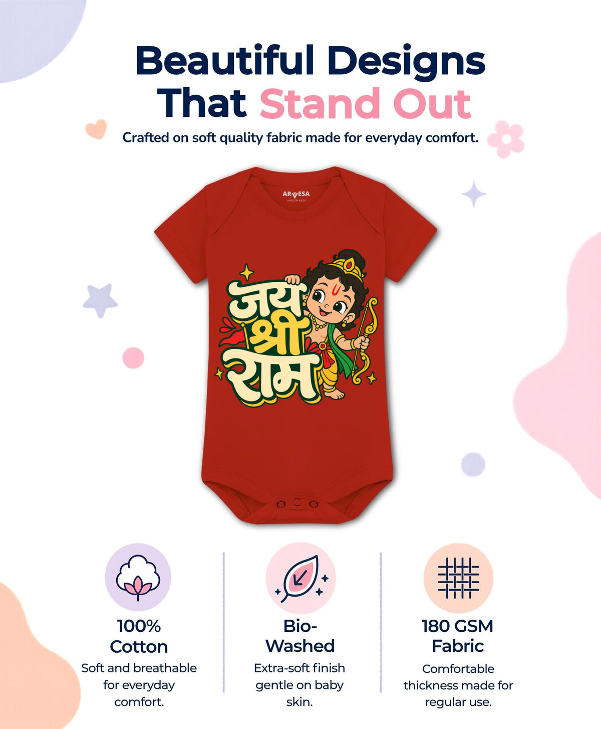 Jai Shree Ram Dussehra - Romper