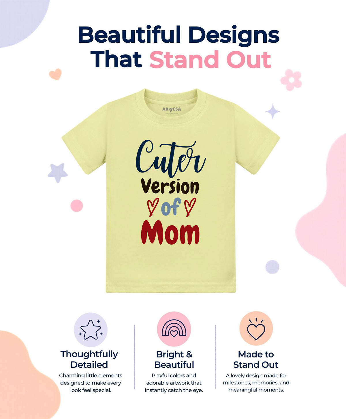 No | Cuter Version Of Mom - T-shirt