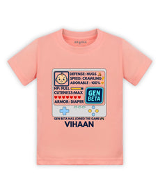 T-shirt featuring the same print