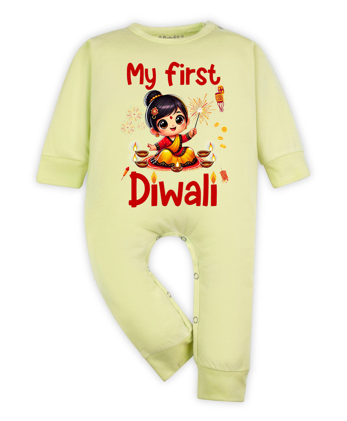 No | My First Diwali - Jumpsuit