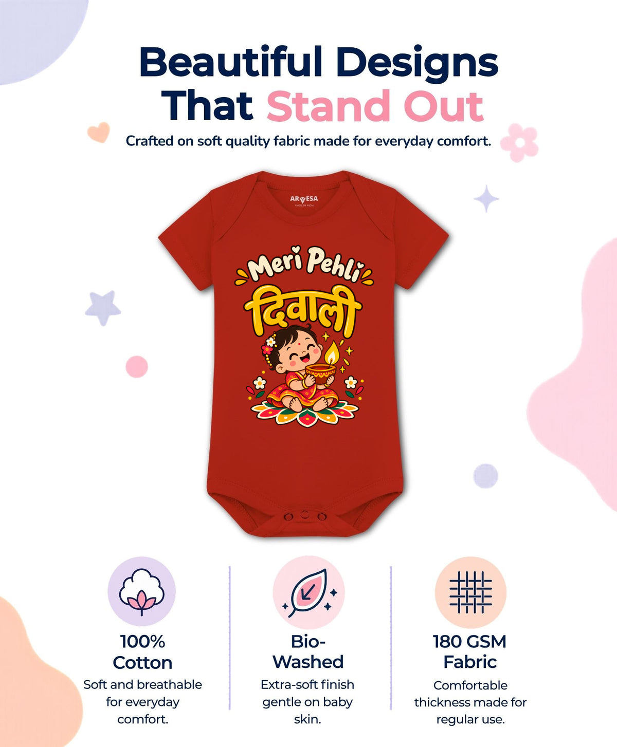 No | Meri Pehli Diwali - Romper