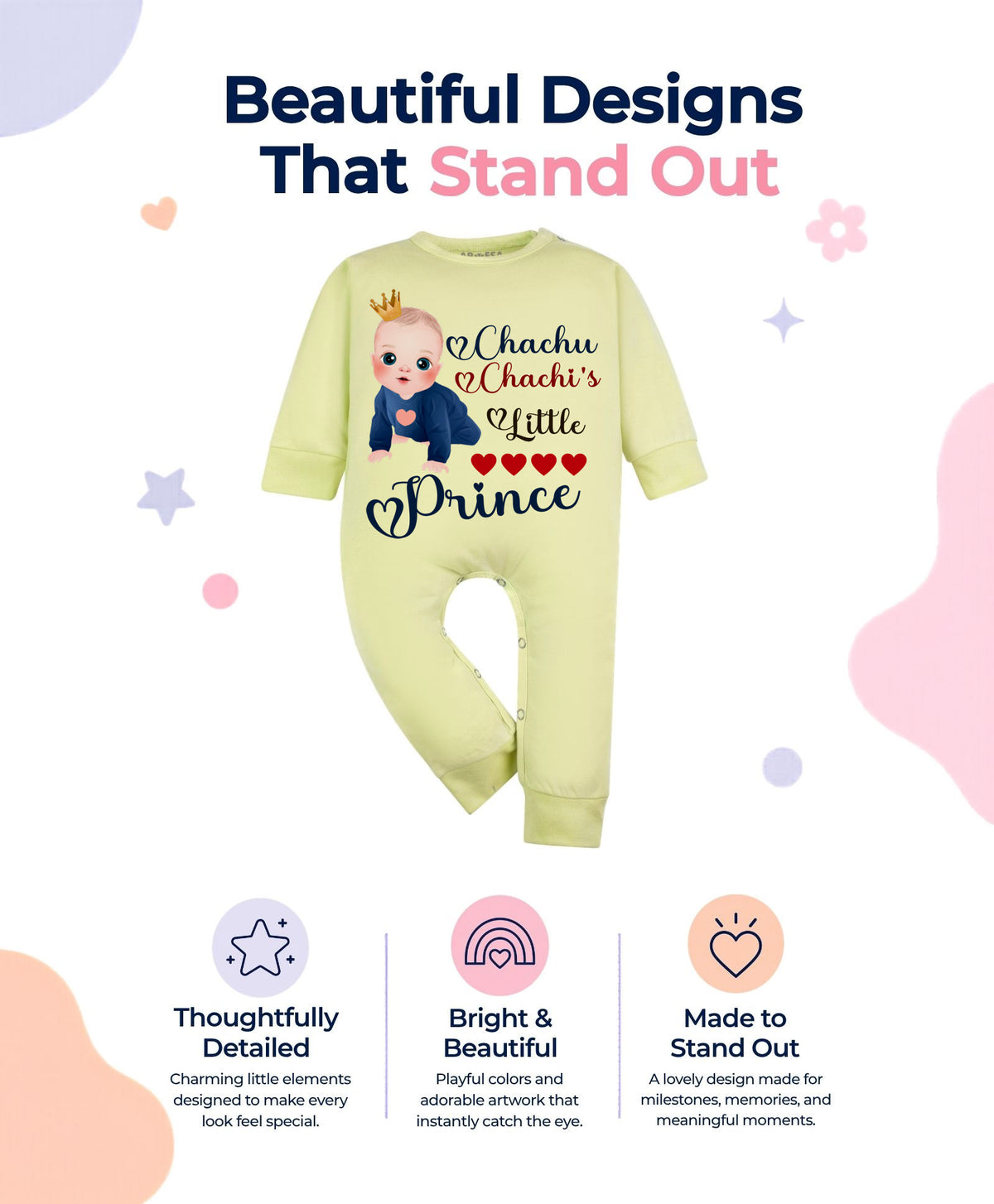 No | Chachu Chachi'S Little Prince - Jumpsuit