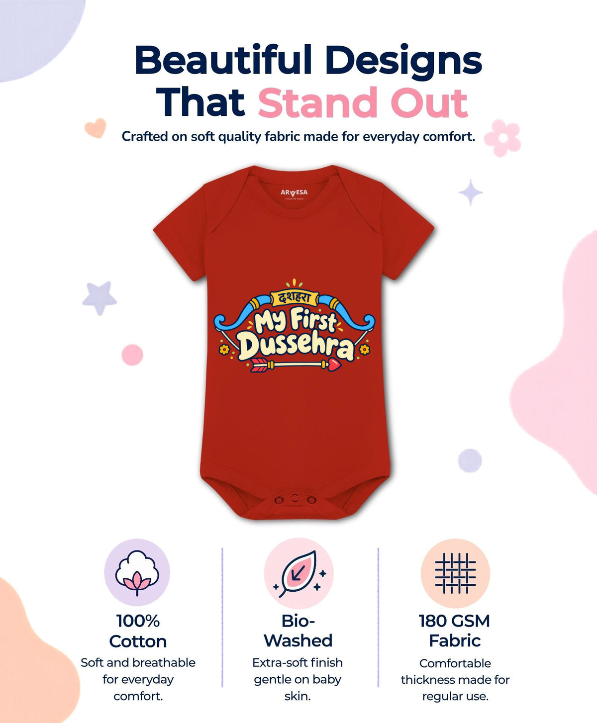 No | My First Dussehra - Romper