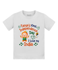 T-shirt featuring the same print