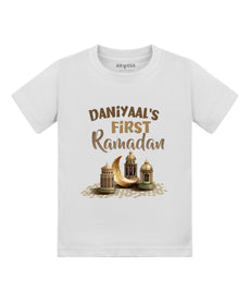 T-shirt featuring the same print