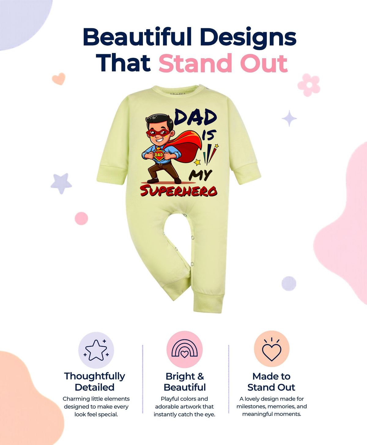 No | Dad Is My Superhero - Jumpsuit