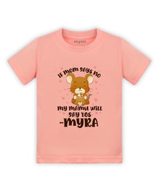 T-shirt featuring the same print